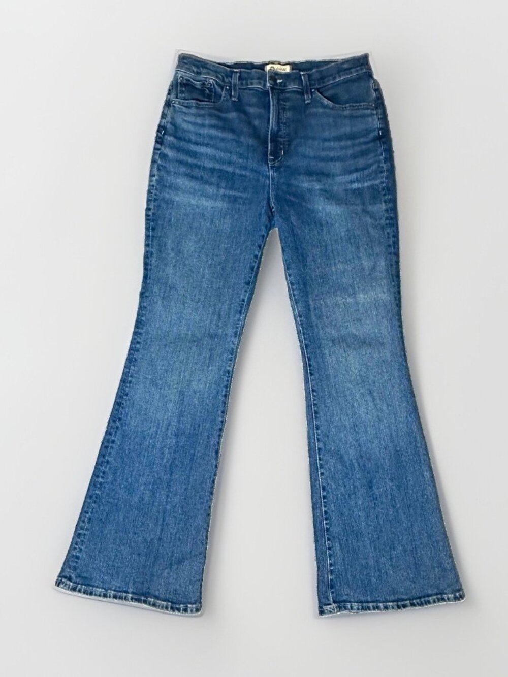 Madewell Jeans Women's 31 The Perfect Vintage Flare High Rise Blue Denim DM6533